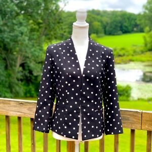 Kasper Polka Dot Blazer size 10